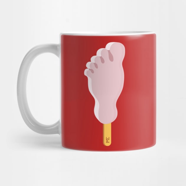 Funny Feet Ice Lolly by MickeyEdwards